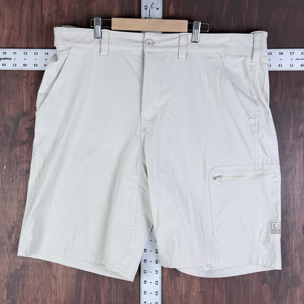 HUK‎ Fishing Active Shorts High Quality Performance Fabrics Men's XL RN# 144273